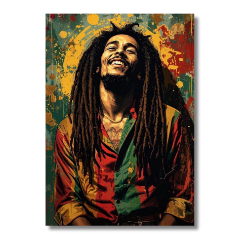 Bob Marley Epic Wall Poster