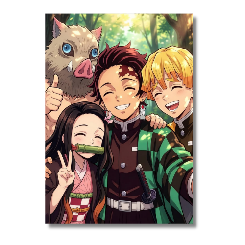 Demon Salyer Friends Wall Poster
