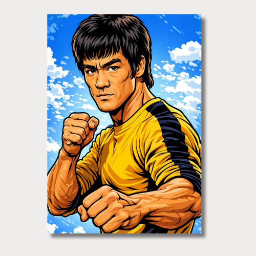 Brucelee wall poster