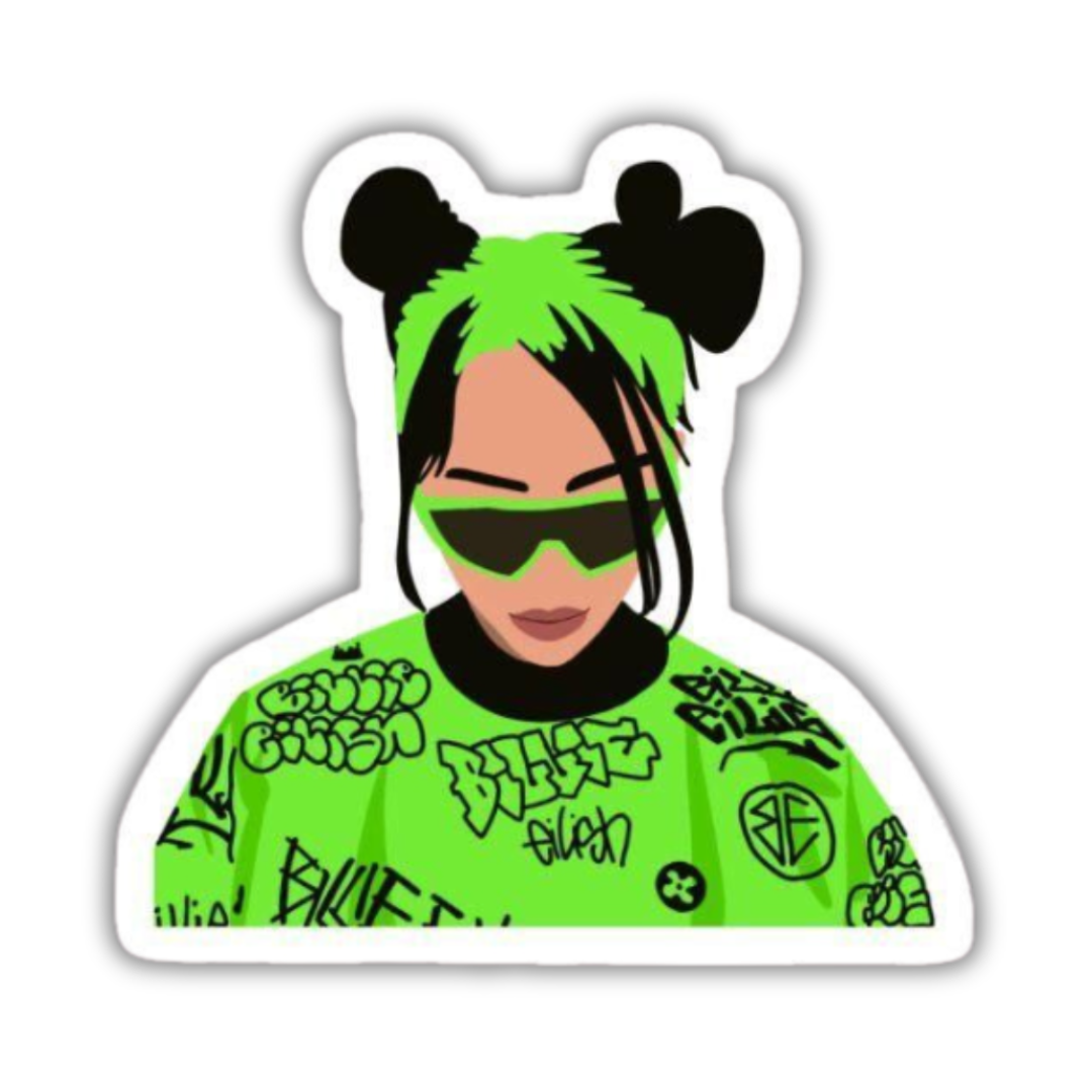 Billie Eilish v2 Sticker