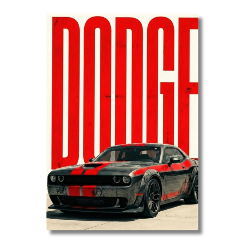 Dodge Car Wall Poster