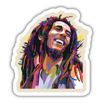 Bob Marley v1 Sticker