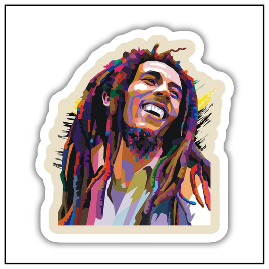 Bob Marley v1 Sticker