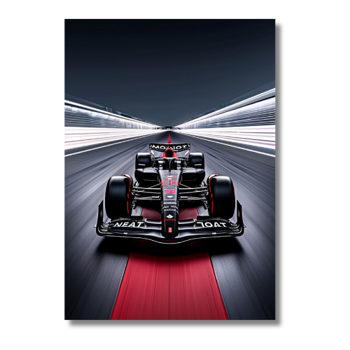 F1 Car Wall Poster