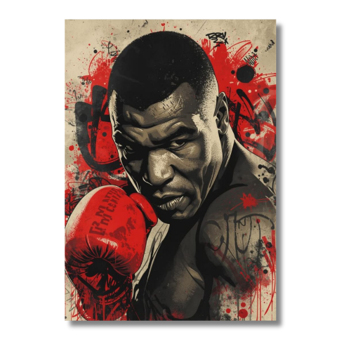 Mike Tyson Epic Wall Poster