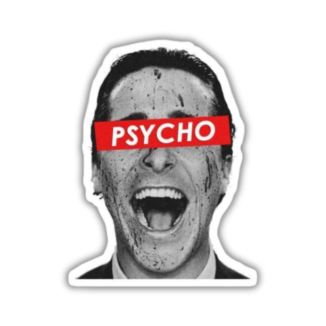 American Psycho Sticker