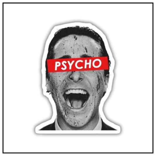American Psycho Sticker