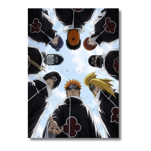 Naruto Akatsuki Wall Poster
