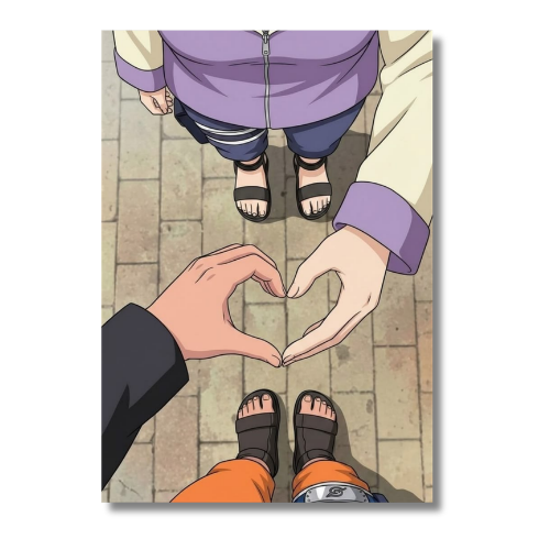 Naruto Hinata Heartin Wall Poster