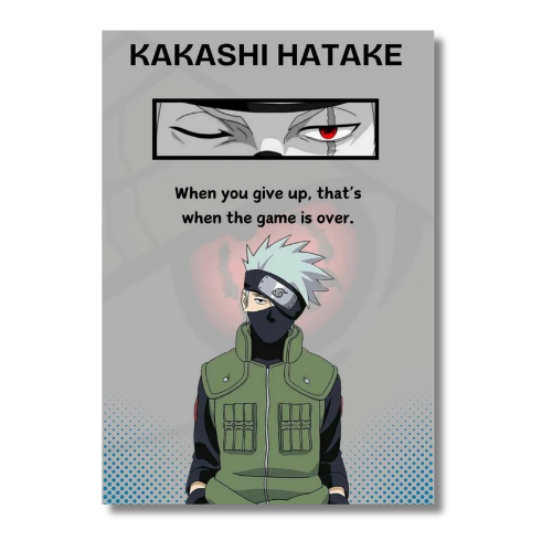 Naruto Kakashi Wall Poster