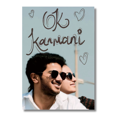 Ok Kanmani Coolers Wall Poster