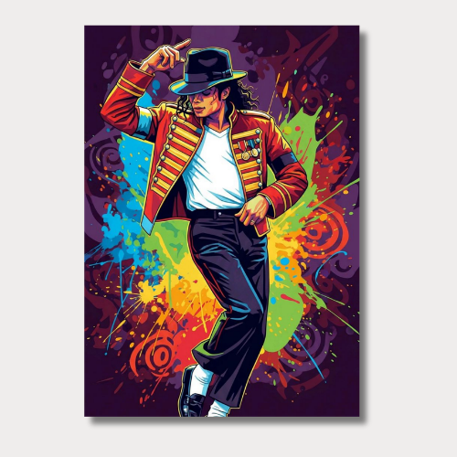 MJ wall poster