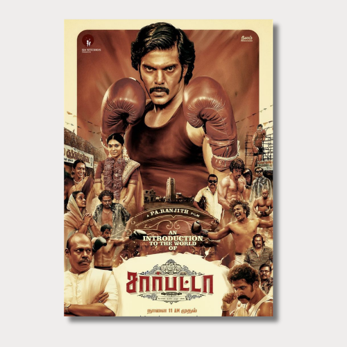 Sarpatta wall poster
