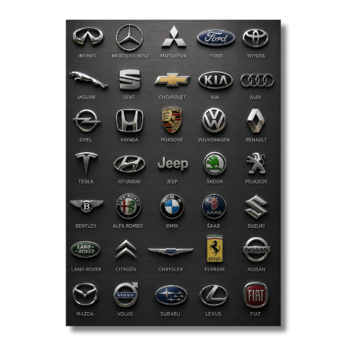 Cars logo Wall Poster