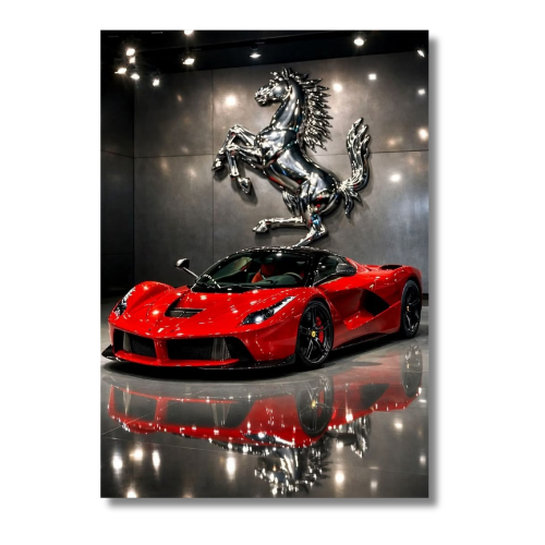 Ferrari LaFerrari Car Wall Poster