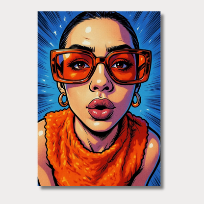 Vibe Queen wall poster