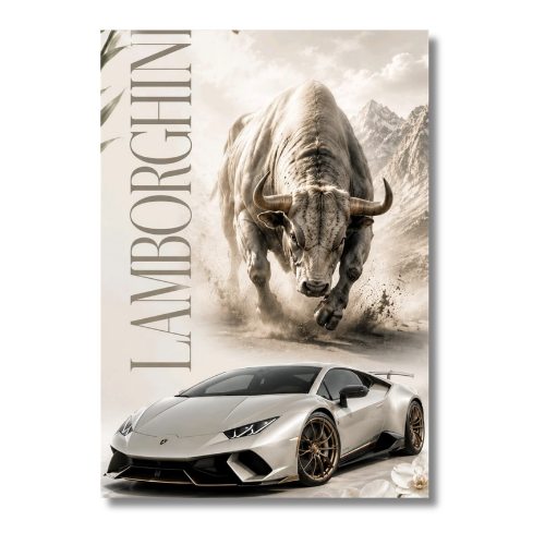 Lamborghini Huracán Car Wall Poster