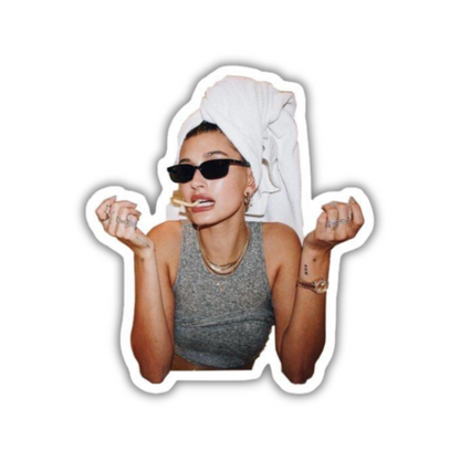 Hailey Bieber v1 Sticker