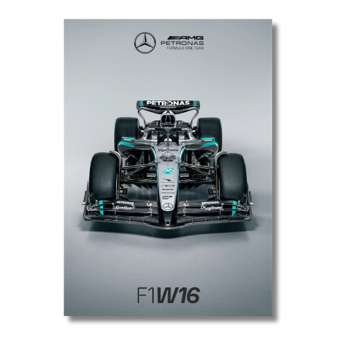 Mercedes-AMG F1 W16 E Performance Car Wall Poster