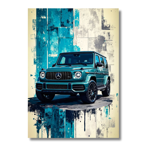 Mercedes-AMG G 63 Aesthetic Car Wall Poster