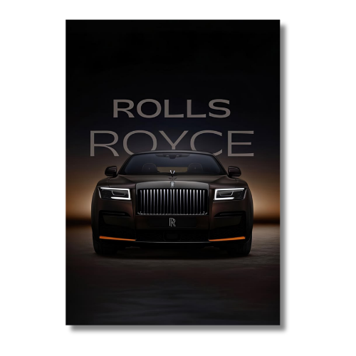 Rolls-Royce Ghost Car Wall Poster