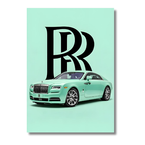 Rolls-Royce Wraith Car Wall Poster