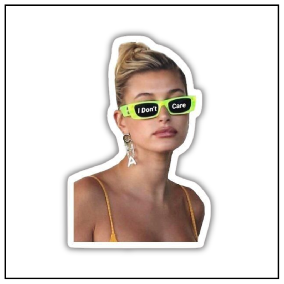 Hailey Bieber v2 Sticker