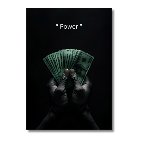 Power Money Wall Poster