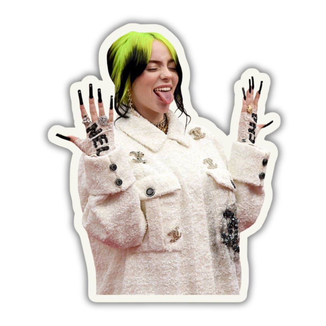 Billie Eilish v6 Sticker