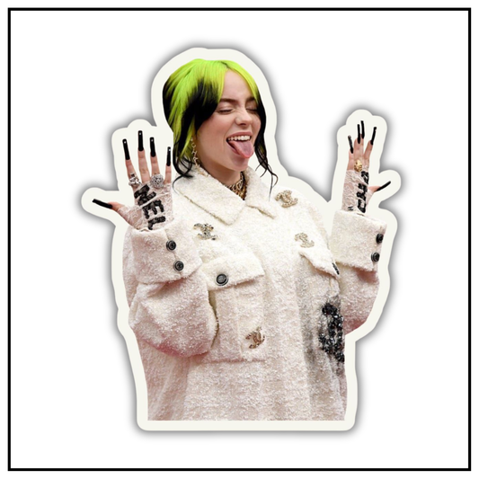 Billie Eilish v6 Sticker