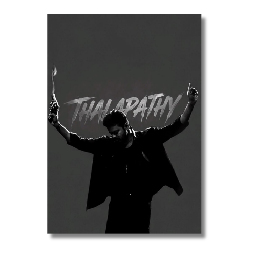 Thalapathy Wall Poster