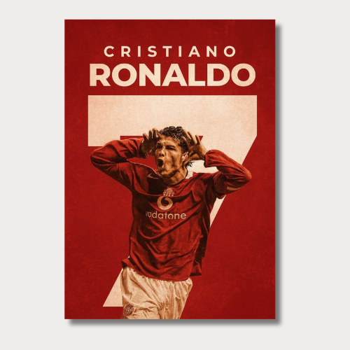 Cristiano Ronaldo wall poster