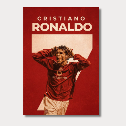 Cristiano Ronaldo wall poster
