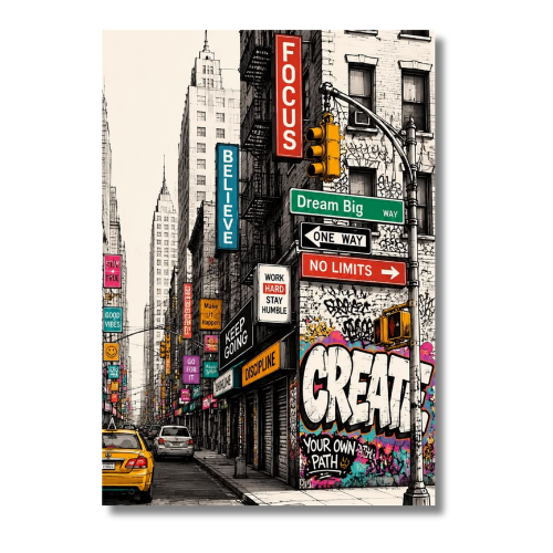 Street Better Wall Poster