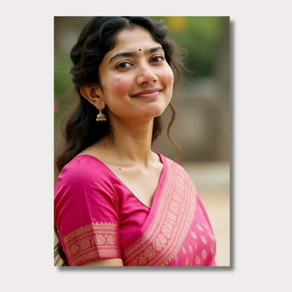 Sai pallavi wall poster