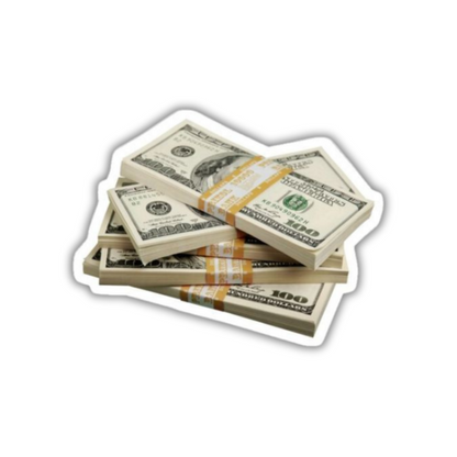 Cash Bundle Sticker