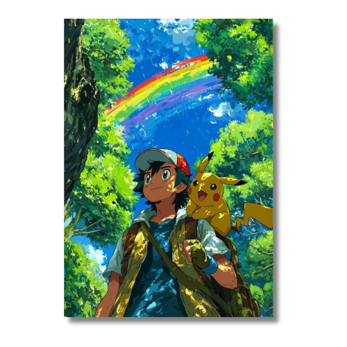 Pokemon Pikachu Wall Poster