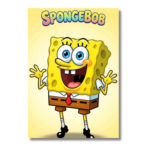 SpongBob Standing Wall Poster