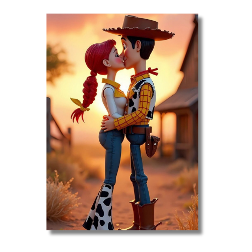 Toy Story Woody And Jessie Wall Poster