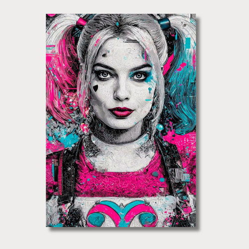 Harley quinn wall poster