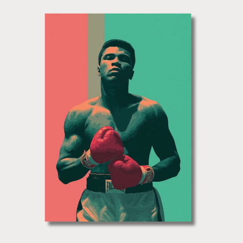 Muhammad Ali wall poster