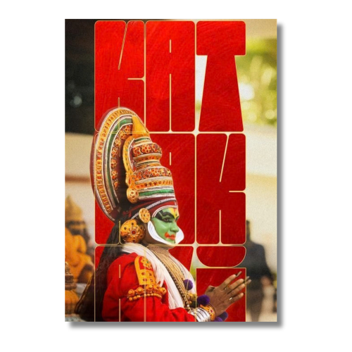 Kathakali The Classical Performer Wall Poster