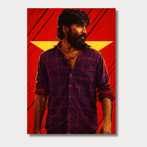Dhanush vadachennai wall poster