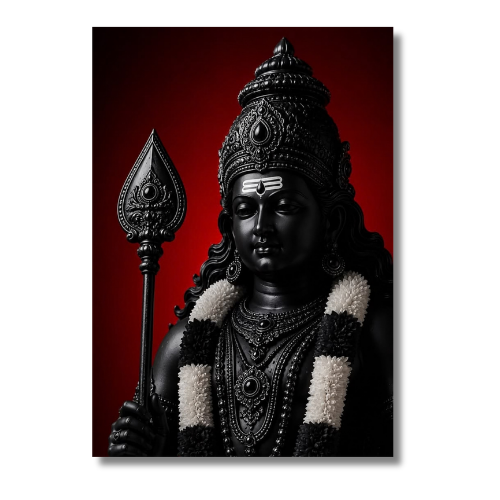 Murugan Realistic Wall Poster