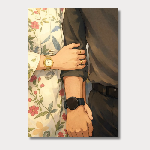 Unspoken love wall poster
