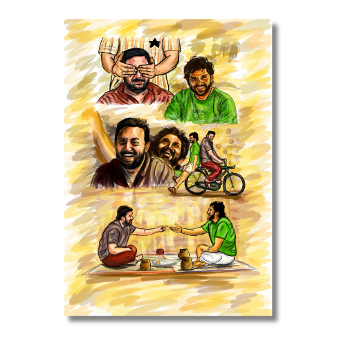Meiyazhagan Art Wall Poster