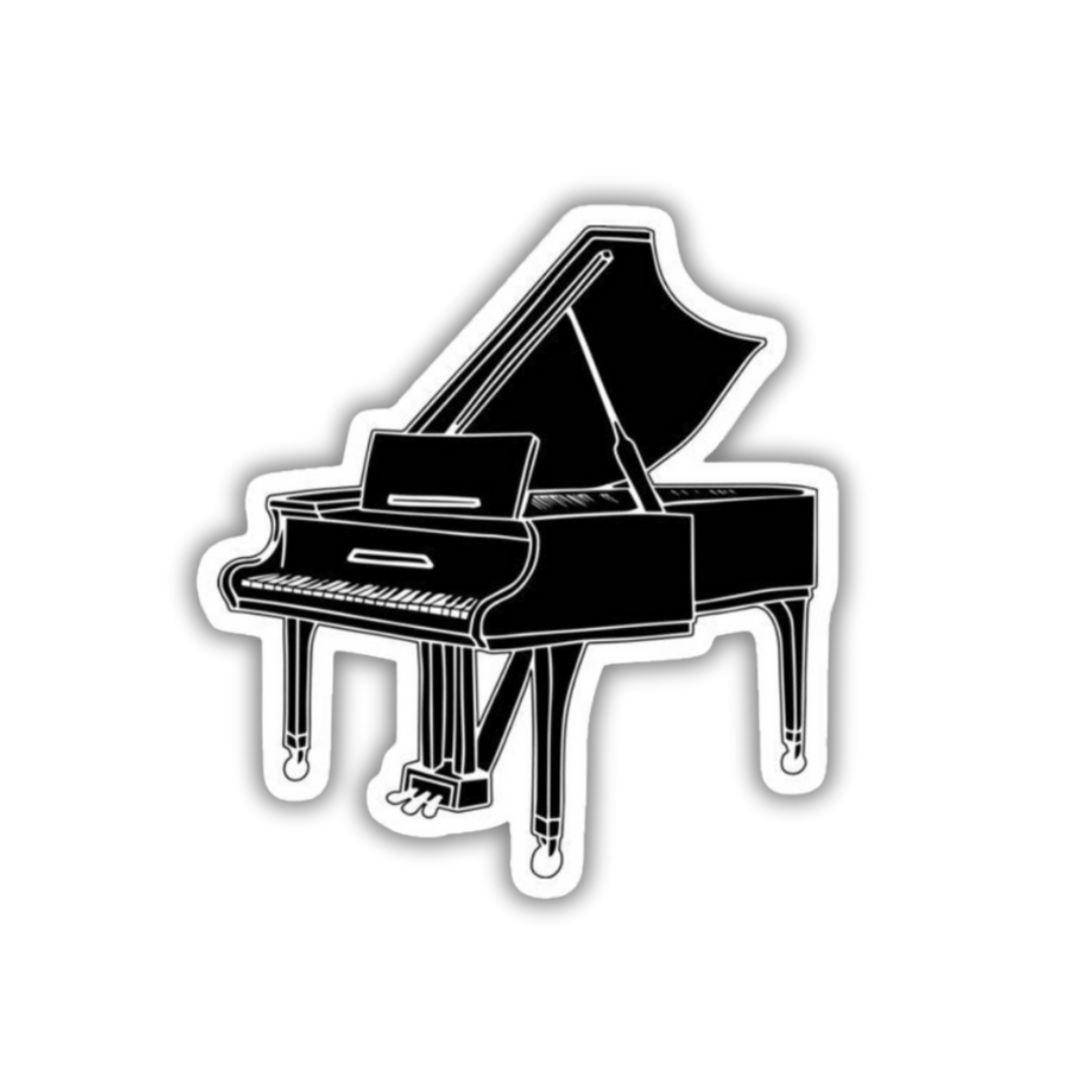 Piano Sticker