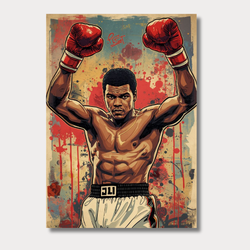 Muhammad Ali wall poster