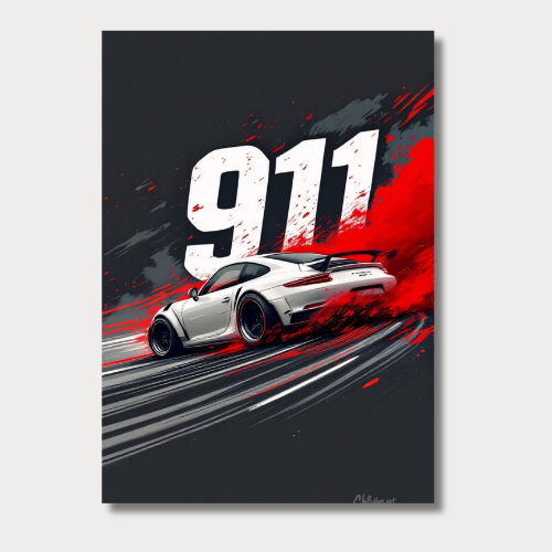 911 wall poster