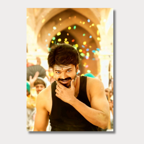 Mersal vijay wall poster